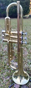Stagg WS-TR215 Student Bb Trumpet with Case and 7C Mouthpiece - Picture 1 of 24