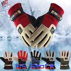 Mens Womens Thermal Fleece Gloves Winter Windproof Warm Gloves Cycling Gloves US