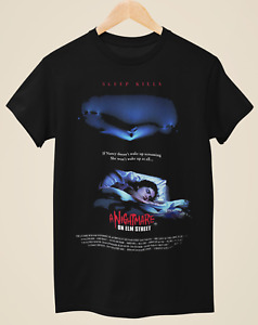 A Nightmare on Elm Street - Movie Poster Inspired Unisex Black T-Shirt