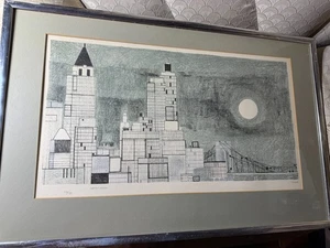 Francisco Todo (1912 - 2016) "New York" Lithographie 56/95 - signiert und gerahmt - Bild 1 von 16