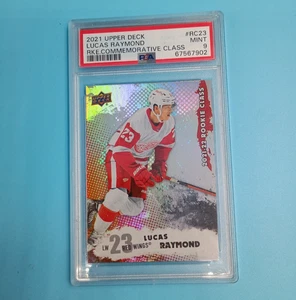 Upper Deck 2021 Lucas Raymond #RC23 MINT PSA 9 Rookie classe commemorativa - Foto 1 di 4