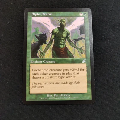 Alpha Status: Scourge Magic The Gathering MTG Uncommon tcg Card Lightly Played - Image 1 of 2
