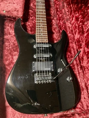Fernandes SFR-512 Black 1990s Electric Guitar from Japan Used - image 1 of 4