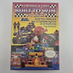 Formula One Built to Win F-1 - Box Only - NES Nintendo Shrink - No Game No Manual - Bild 1 von 20