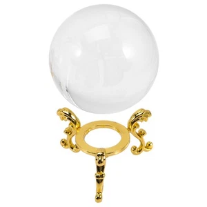 Crystal Ball Decoration Sculptures Home Desktop Office Decorative Sphere Balls - Foto 1 di 12