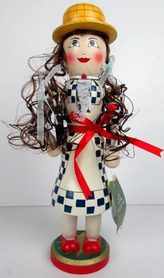 Cascanueces "Dorothy" Mago de Oz 14" de colección nuevo con etiquetas antiguas Foto 1 de 4