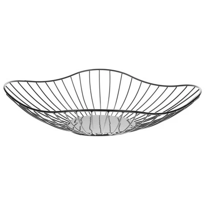  1pc Creative Household Iron Art Fruit Container Holder Snack Bowl Plate for - Image 1 of 4