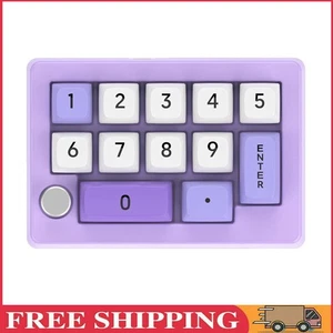 13 Key Macro Programmable Mechanical Game Keyboard Hot Swappable(Light Purple) - Bild 1 von 10