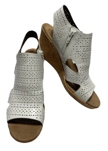 Sandalias Rockport Cobb Hill Collection de cuero blancas con honda para mujer talla 11” - Imagen 1 de 13