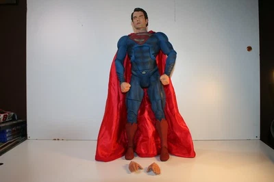 Figura de acción NECA Superman Man of Steel Henry Cavill DC película 18" escala 1/4 Foto 1 de 4