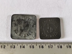 Paket 2 Wertmarken Societe - Ref22264J - Bild 1 von 2