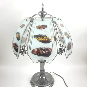Vintage NASCAR Dale Earnhardt Touch Light Lamp 3 Way OK Lighting - Picture 1 of 8