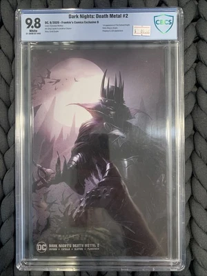 Dark Nights: Death Metal #2 Frankie's Mattina Minimal Variant CBCS 9.8 DC, 2020 - Image 1 of 4