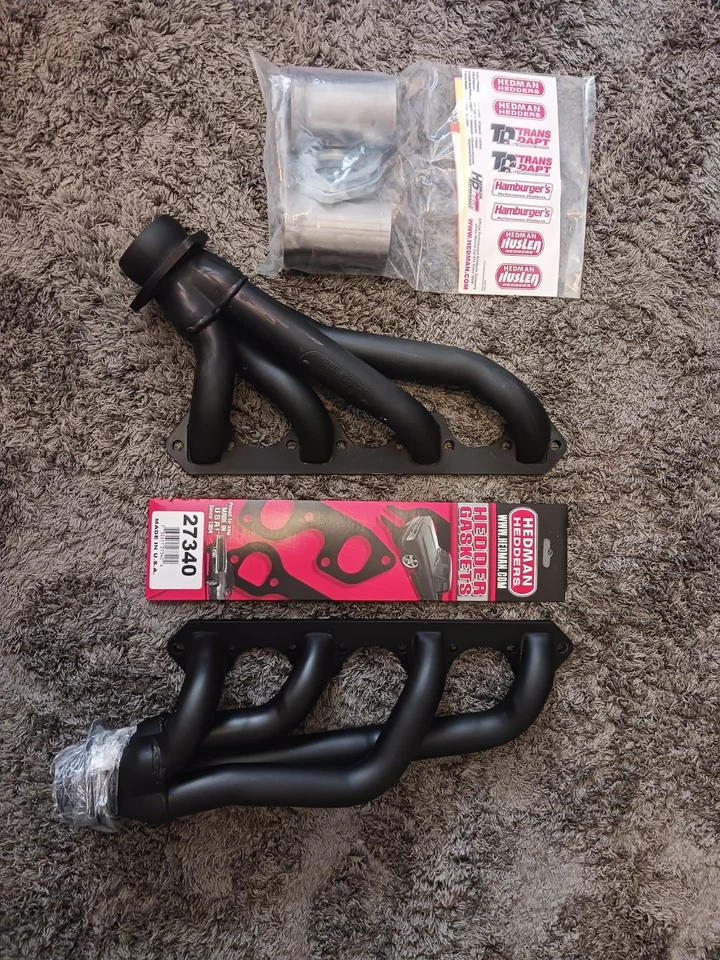 Cabezales cortos Hedman 88403 para Ford Mustang Falcon Fairlane 64-73 260/289/302 Foto 1 de 4