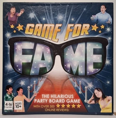 Game For Fame Hilarious Party Board Game - 4-16 Players, Ages 10+ - Image 1 of 2