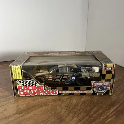 Racing Champions Johnny Benson #26 NASCAR Cheerios carro fundido dourado 1:24 1998 - Imagem 1 de 4