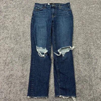 Kut from the Kloth Jeans Womens 6 Blue Reese Fab Ab Ankle Straight High Rise - Image 1 of 4