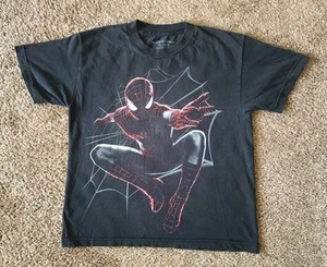 The Amazing Spider-Man Boys XL Black Short Sleeve - Picture 1 of 7