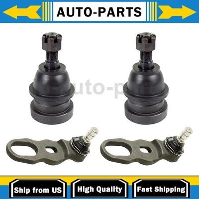 Front Upper Lower Ball Joints 4x Fits Ford Crown Victoria 4.6L 1992-1994 - Image 1 of 4