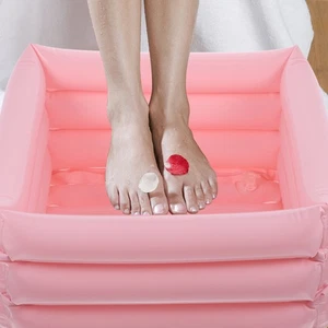 Lavabo de spa para remojo de pies lavabo de manos cubo de baño para pies cuenco remojo para pies - Imagen 1 de 12