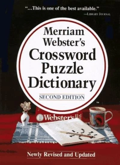 Merriam-Webster's Crossword Puzzle Dictionary By Merriam-Webster - Image 1 of 1