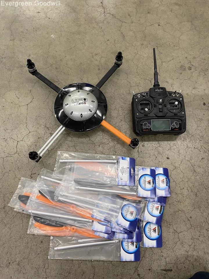 Walkera UFO MX400 drone used/untested - Image 1 of 4