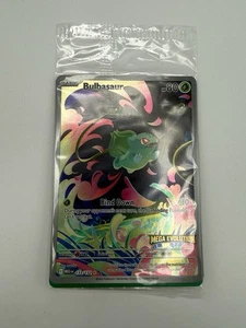 Bulbasaur 133/132 Enhanced Box Topper Stamped Mega Evolutions SEALED Promo - Picture 1 of 2