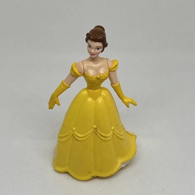 1991~Disney de colección~La Bella y la Bestia Belle Burger King juguete de 3,25"~brazos móviles Foto 1 de 4