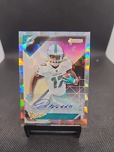 2021 Panini Donruss - The Rookies Jaylen Waddle #TR-JWA Autographs /299 (AU, RC) - Picture 1 of 2