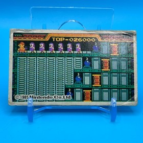 WRECKING CREW Family Computer Card Menko Nintendo Game Retro 1985 Japan 10