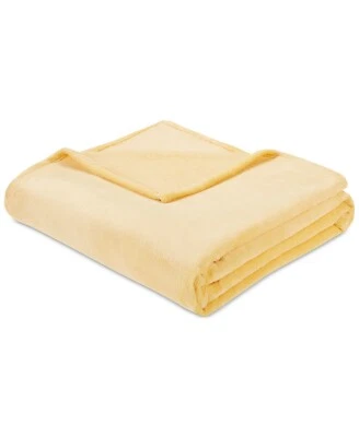 Intelligent Design Oversized 60" x 70" MicroLight Plush Lightweight Throw Yellow - Image 1 of 2