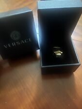 Anillo Sello VERSACE Medusa Oro Con Garantia / Gold VERSACE Ring With Warranty