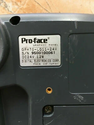 Proface panel GPH70-LG11-24V refurbished FREE EXPEDITED SHIPPING - Image 1 of 2