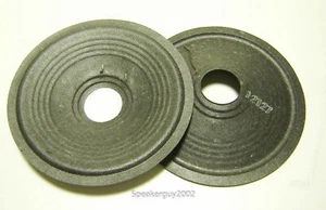 Pair Vintage 4" Paper Cones - Speaker Parts - P2127 -- CS - Picture 1 of 2