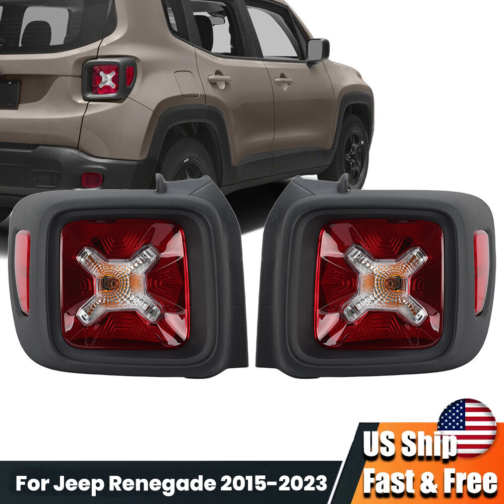 Jeep renegade 2017年式　ナイトイーグル テールランプ Tail Lights for 2017 Jeep Renegade for sale | eBay