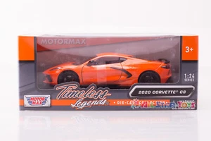 MotorMax 2020 Chevrolet Corvette C8 Stingray 1:24 Scale Diecast Model Car 79360 - Picture 1 of 43