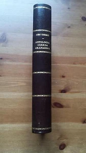 1928 Antología de La Cuerda Granadina por Leon Sanchez y Cascales Muñoz /Granada - Imagen 1 de 1