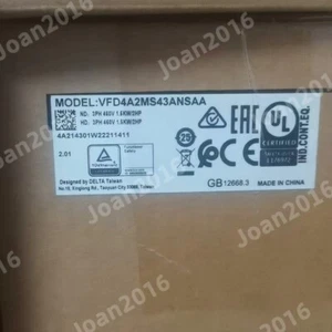 1pcs New Delta VFD4A2MS43ANSAA  inverter - Picture 1 of 7