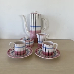 Hedwig Bollhagen , Espresso-/Mokkaservice mit zwei Tassen, Dekor 558 - Bild 1 von 6