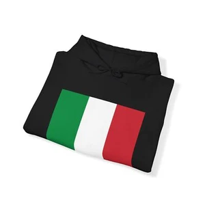Italy Italia hoodie Adult Unisex Heavy Hooded Sweatshirt Italian flag - Picture 1 of 9