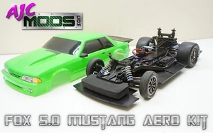 Kit de fuerza aerodinámica efectos de tierra para cuerpo Mustang Traxxas Drag Slash Fox 5.0 - Imagen 1 de 8