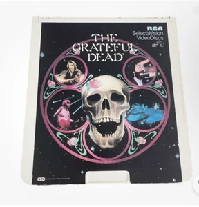 THE GRATEFUL DEAD  LIVE IN CONCERT ON CED DISC   NOT LASERDISC  CLASSIC JAM BAND - Picture 1 of 2