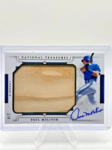 Paul Molitor | 2024 National Treasures | Legendary Jumbo Lumber | #/7 | #LJS-PMT - Picture 1 of 2