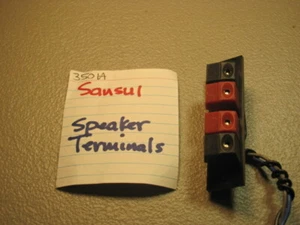 📈SANSUI SPEAKER TERMINAL 350A STEREO RECEIVER - Picture 1 of 3