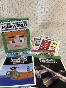 Mineworld Minecraft Building Handbooks Indep & Unofficial Guide, Stickers & Tin - Picture 1 of 10