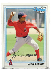 2010 1st Bowman Prospect #BP7 Jean Segura Rookie Card RC Los Angeles Angels O26