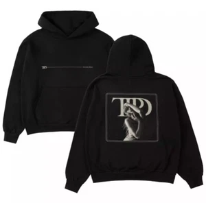 Taylor Swift - The Tortured Poets Department Spotify exklusiver schwarzer Hoodie - XL - Bild 1 von 3