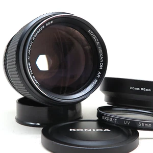 Konica Hexanon AR 85mm f/1.8 -Fine vintage condition - Picture 1 of 19
