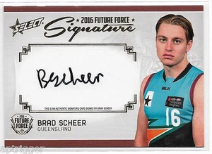 2016 Future Force Gold Signature (FFGS6) Brad SCHEER Gold Coast 129/200 - Picture 1 of 1