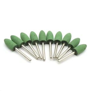 TMAX 10-teiliges Rotationsfräser-Set, 10 mm, Gummikugel, kompatibel für Dremel - Bild 1 von 3